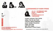 2006 Invitation verso 'Bungalow' chor.K.Vyncke